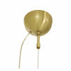BELL taklampa 4.a, matt mässing/rök BELL taklampa 4.a, matt mässing/rök