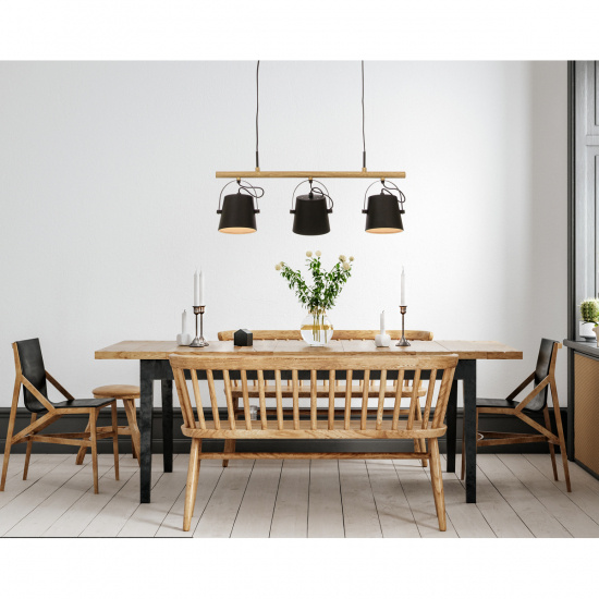 ESPRESSO taklampa 3:a, svart