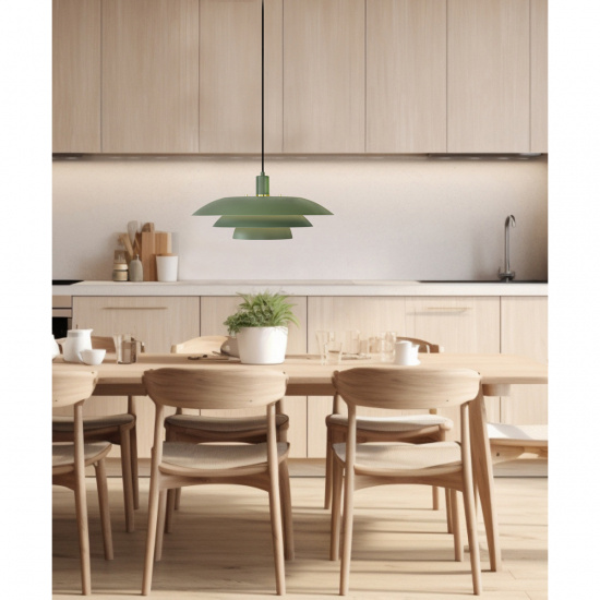 EPSILON Taklampa, Gr�n Diameter 45cm