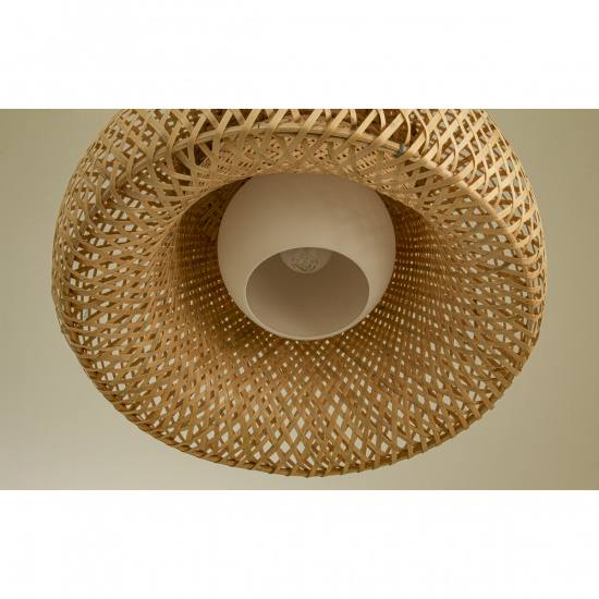 MALACCA taklampa 38cm, natur