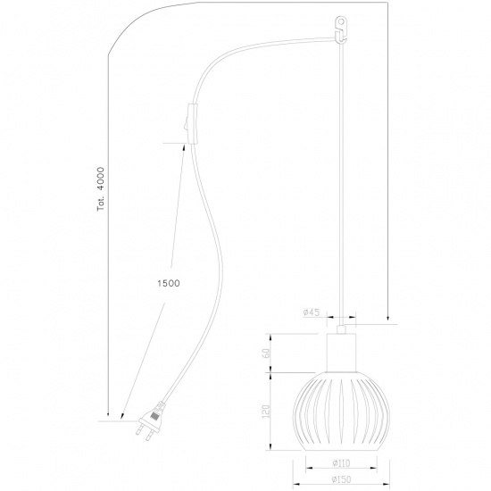 GRAFIKA f�nsterlampa, vit