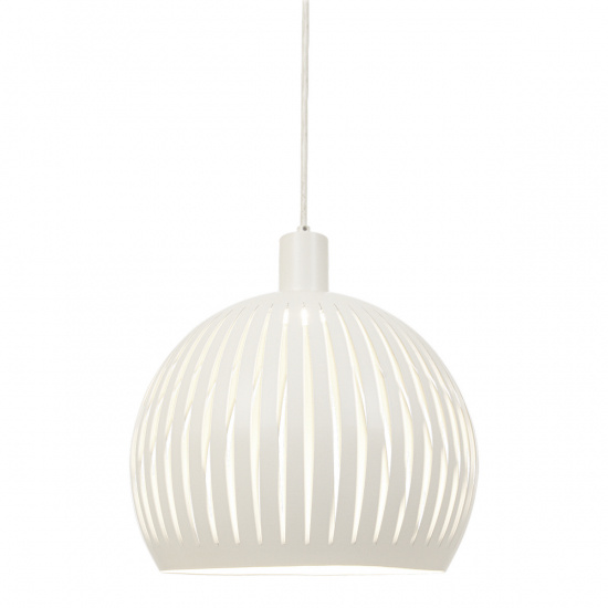 GRAFIKA taklampa 30cm, vit