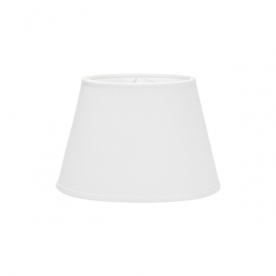 Oval Lampsk�rm, Lin Offwhite 15cm