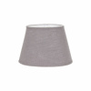 Oval Lampskärm, Lin Grå 15cm Oval Lampskärm, Lin Grå 15cm
