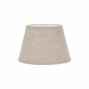 Oval Lampskärm, Lin Natur 15cm Oval Lampskärm, Lin Natur 15cm