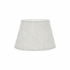 Oval Lampskärm, Lin Natur/vit 15cm Oval Lampskärm, Lin Natur/vit 15cm