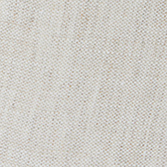 Oval Lampsk�rm, Lin Natur/vit 15cm