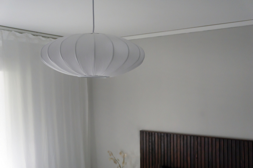 MAMSELL taklampa 45 cm, vit