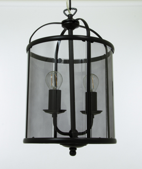 BUDGIE taklampa �23, svart/r�k