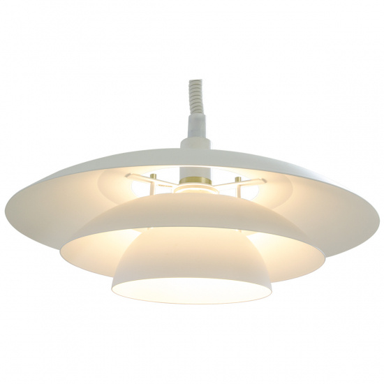 EPSILON taklampa med hiss, vit