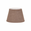 Oval Lampskärm, Lin Mocca 25cm Oval Lampskärm, Lin Mocca 25cm