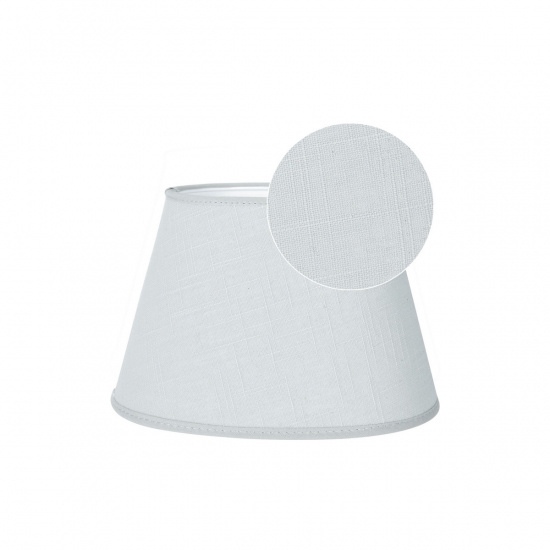 Oval Lampsk�rm, Classico Gr� 30cm