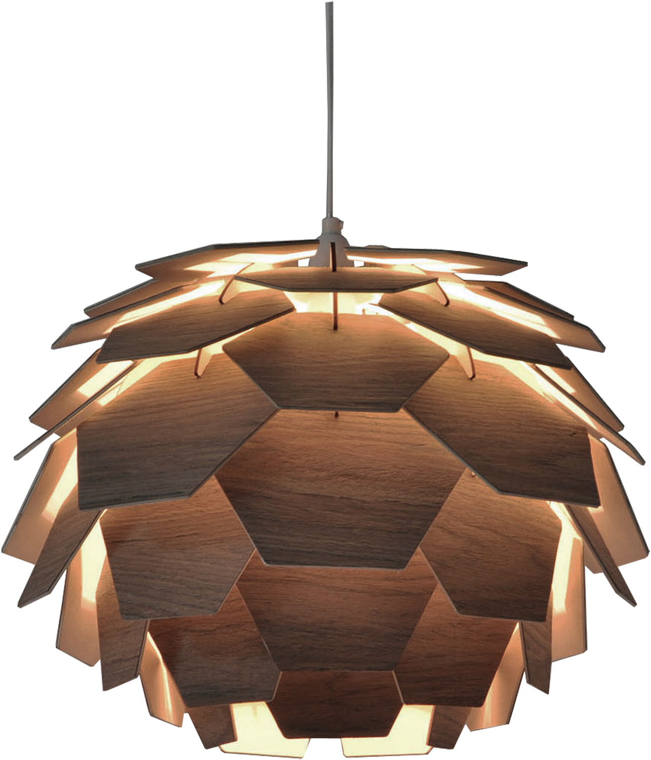 CARPATICA taklampa, brunbets