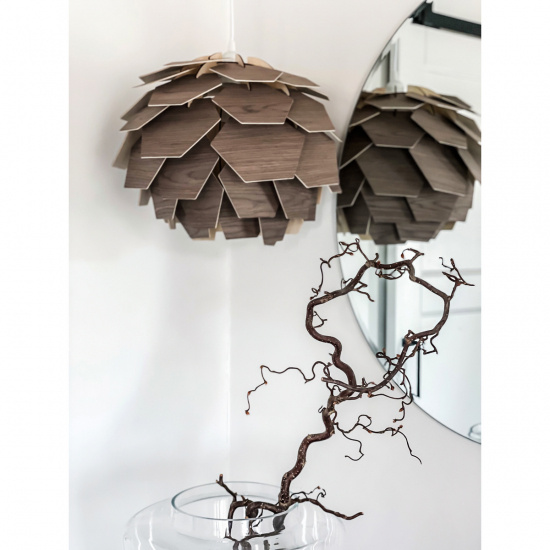 CARPATICA taklampa, brunbets