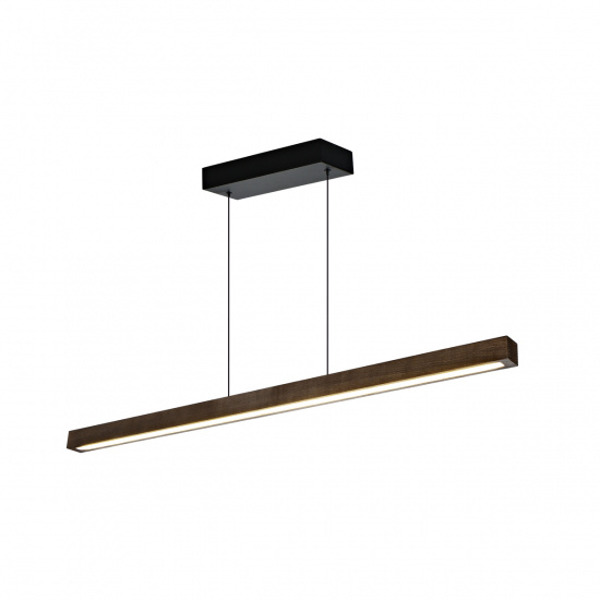 LINEA taklampa, brunbets/svart