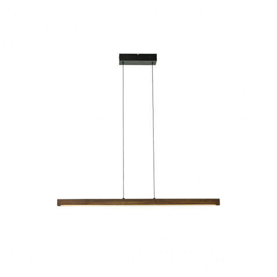 LINEA taklampa, brunbets/svart