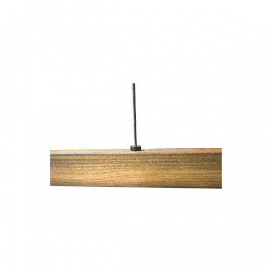 LINEA taklampa, ljus natur tr�/svart