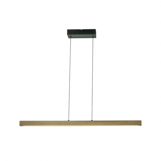 LINEA taklampa, ljus natur tr�/svart