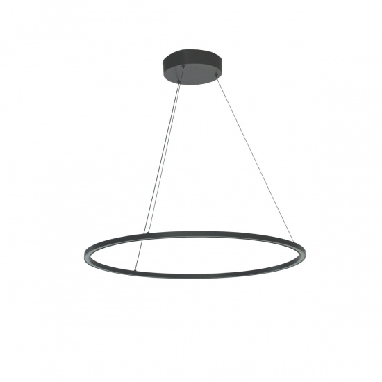 ODA Taklampa Rund - Svart - Diameter 76cm
