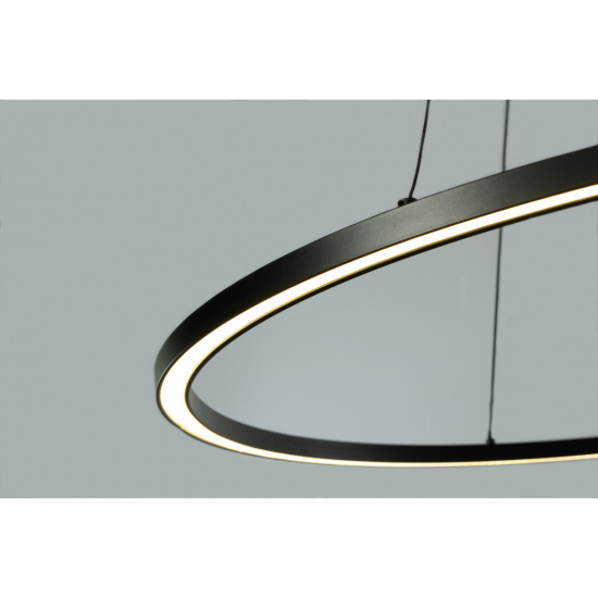 ODA Taklampa Rund - Svart - Diameter 76cm