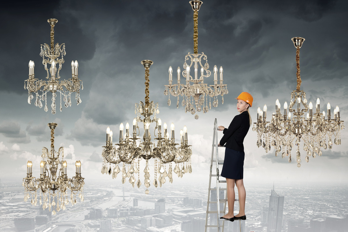 ALLINGTON takkrona 8-arm, antiksilver