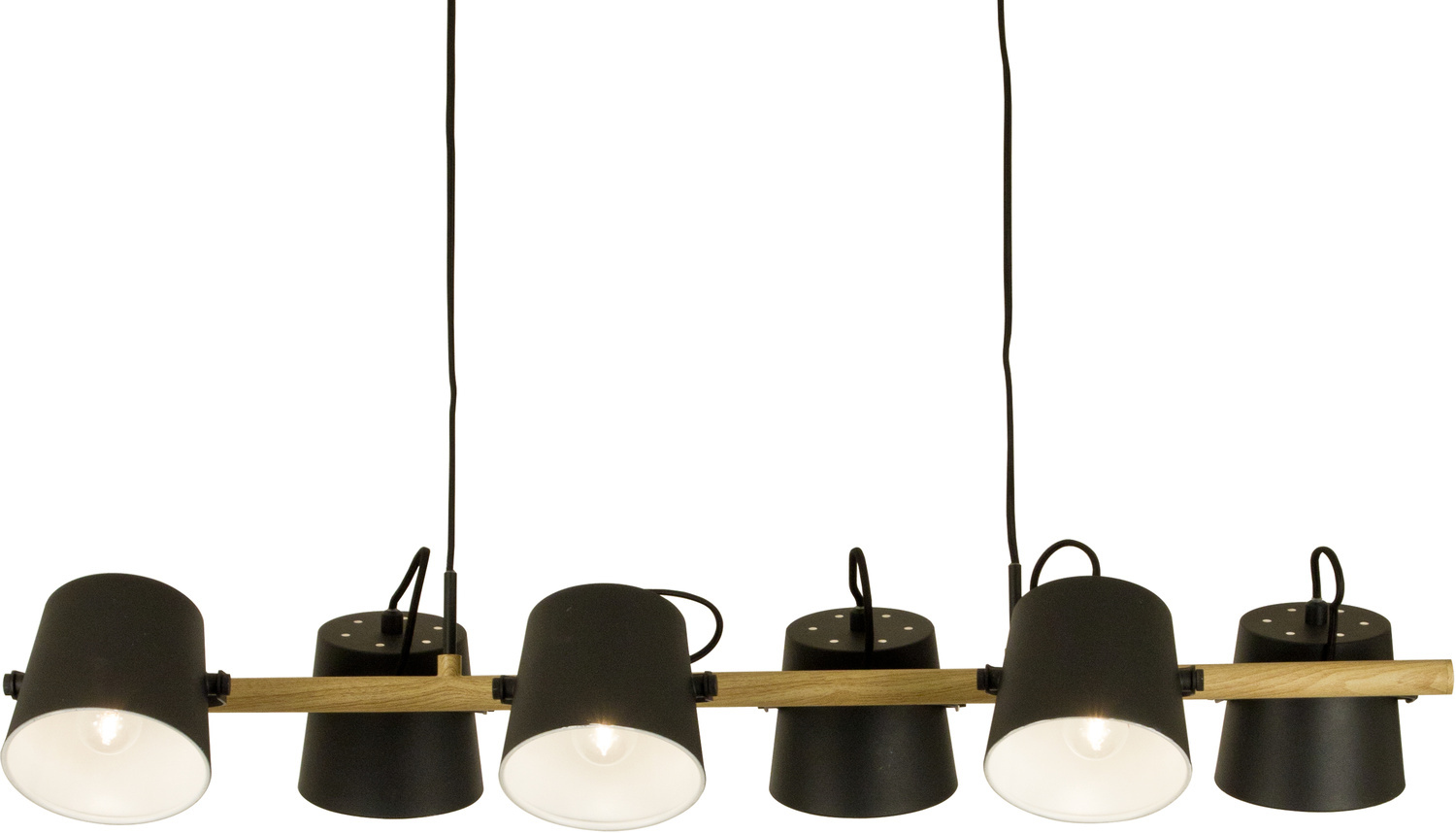 ESPRESSO taklampa 6:a, svart/tr�