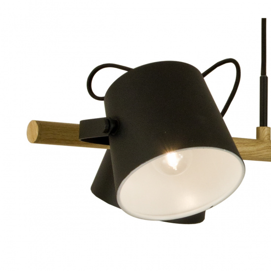 ESPRESSO taklampa 6:a, svart/tr�