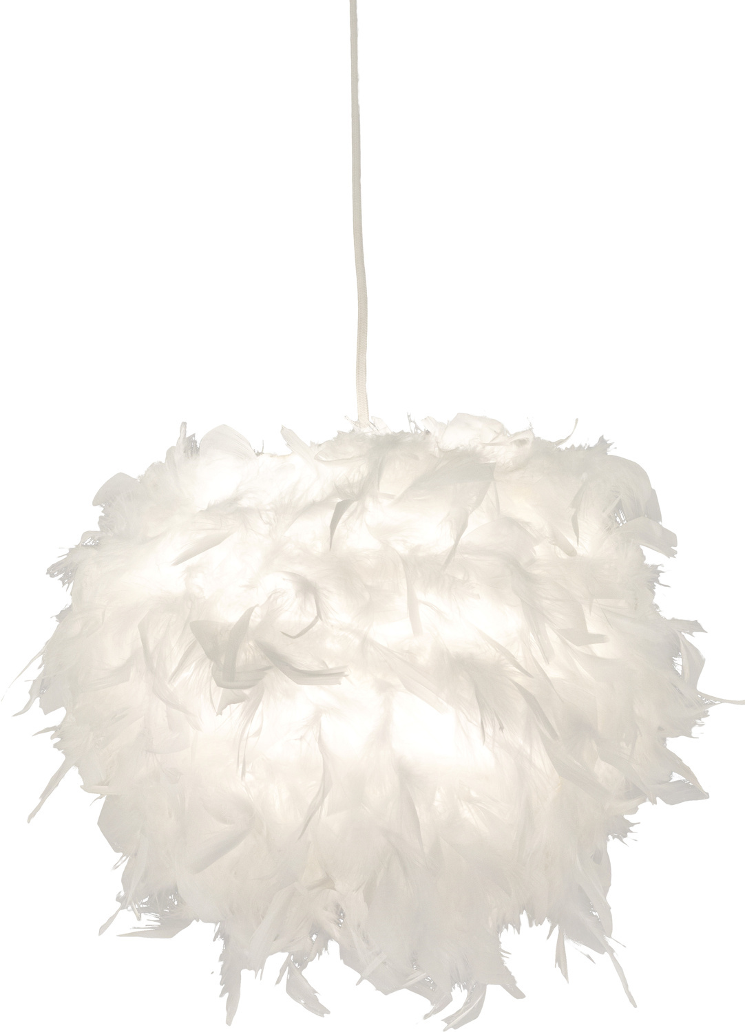 BOA taklampa, 25cm, vit