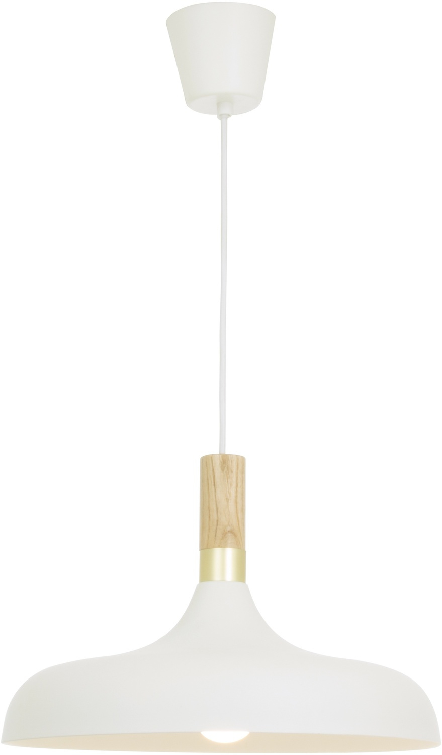 SENSE taklampa 34cm, vit/tr�