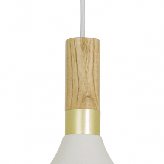 SENSE taklampa 34cm, vit/tr�