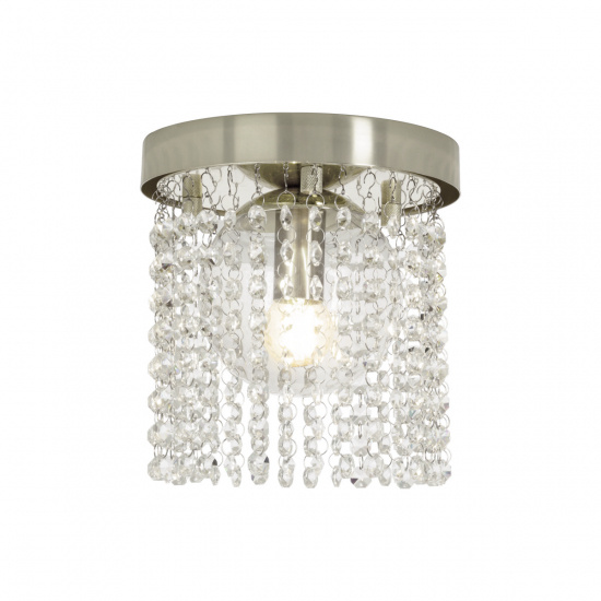 CLAUDIA plafond bad, krom/klar