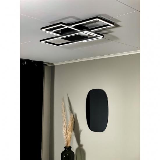 NEW YORK plafond, svart