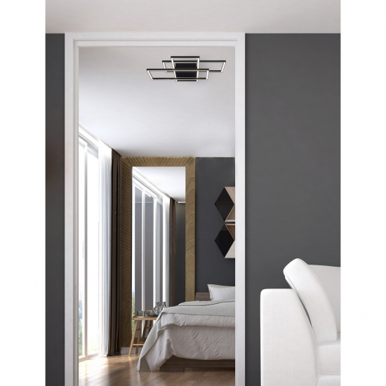 NEW YORK plafond, svart