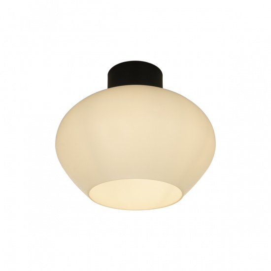 BELL plafond stor, svart/vit