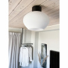 BELL plafond stor, svart/vit BELL plafond stor, svart/vit