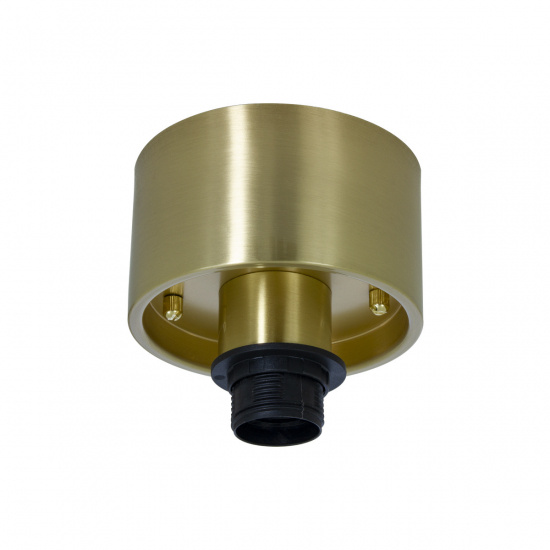 BELL plafond stor, matt m�ssing/r�k