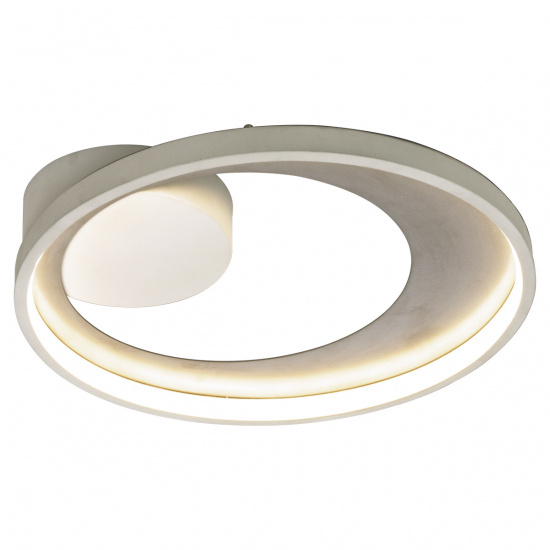 CARAT plafond, vit/silver