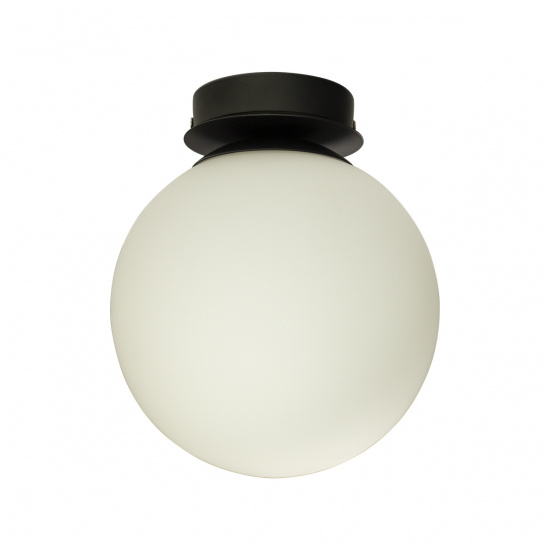 LIDO plafond bad, svart/vit