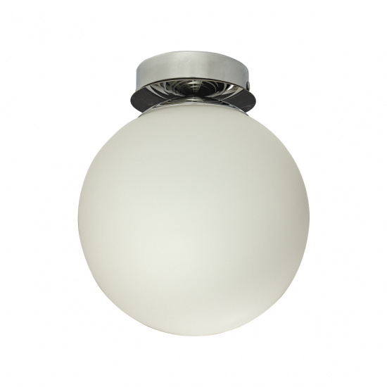 LIDO plafond bad, krom/vit