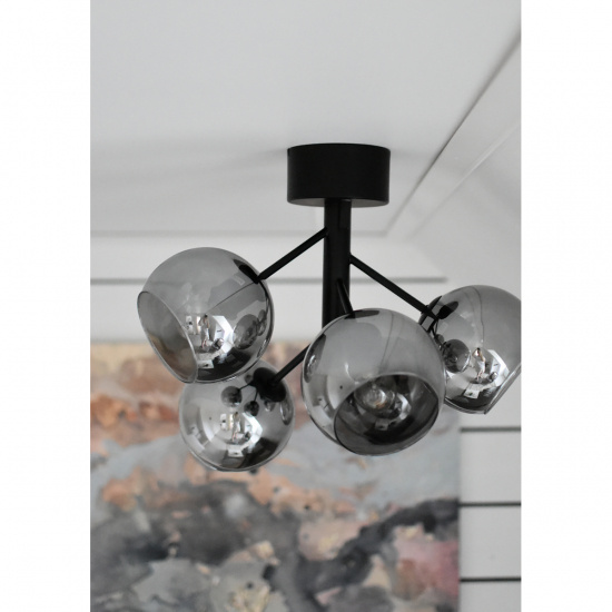 ATOM plafond 5:a, svart