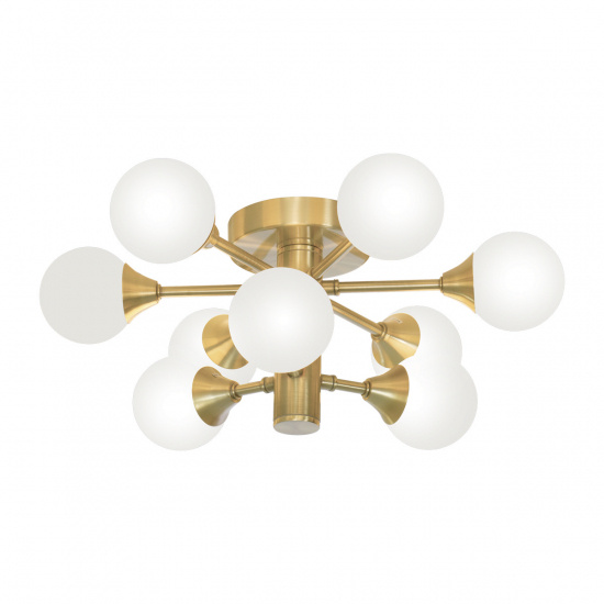 COSMOS plafond bad, matt m�ssing/vit