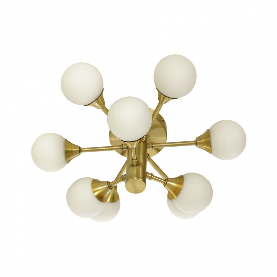 COSMOS plafond bad, matt m�ssing/vit