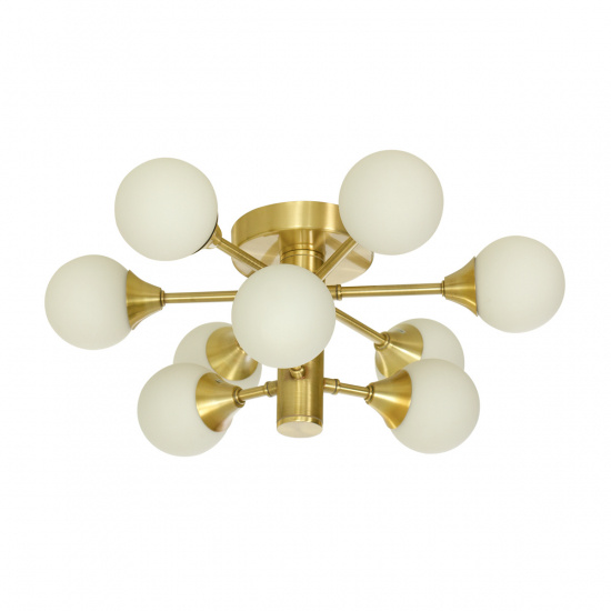 COSMOS plafond bad, matt m�ssing/vit