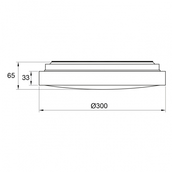 VEROLI - Plafond - Badrum - Matt m�ssing