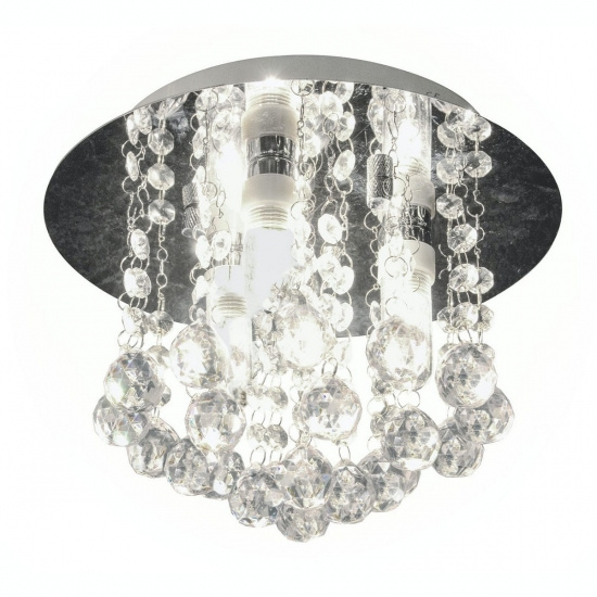 NICOLINE plafond bad, krom