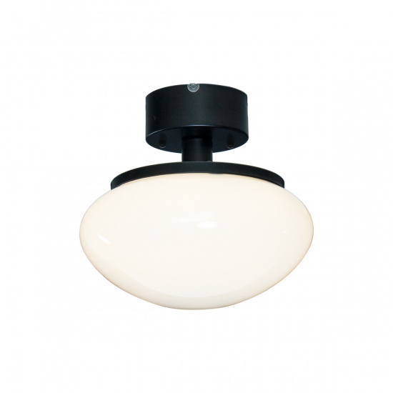 NEW AUGUST plafond, svart/vit