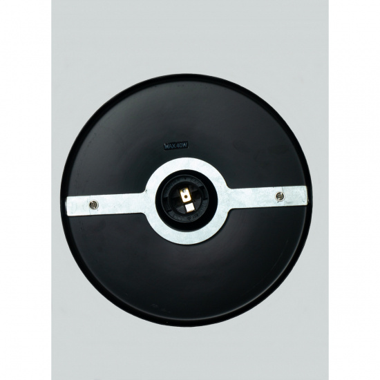 NEW AUGUST plafond, svart/vit