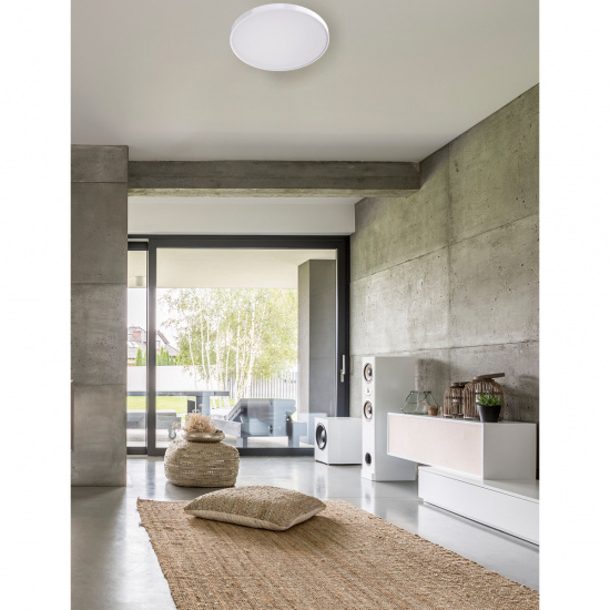 FACILE LED - Plafond - Vit - Diameter 37,5cm