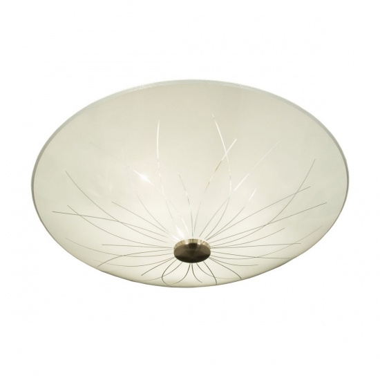 NERINE plafond 50cm, vit/st�l