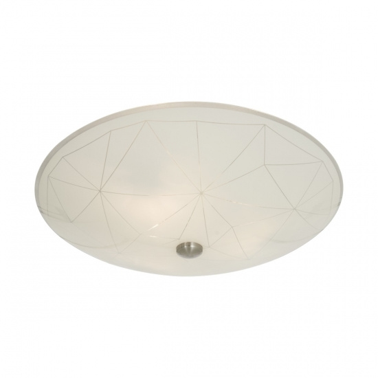 SEKTOR plafond, vit/st�l